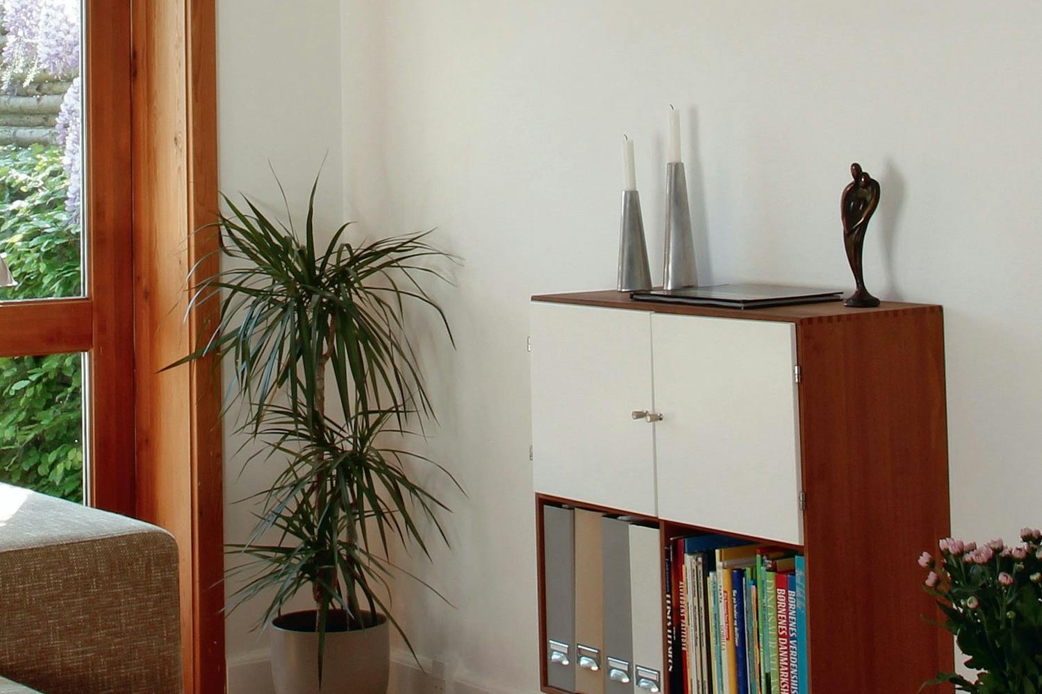 Glatt vegg i et jafs